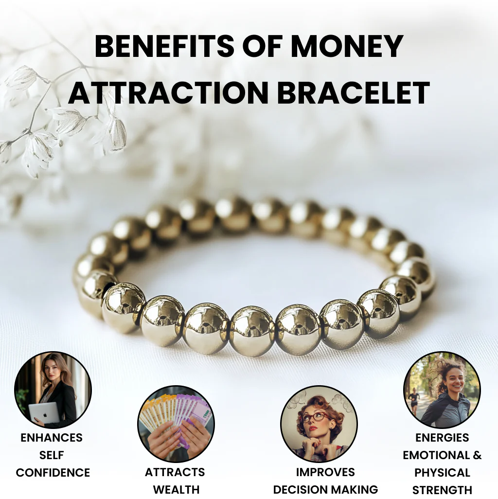 THE PYRITE MONEY MAGNET BRACELET ( IF DOES NOT WORK FULL REFUND)