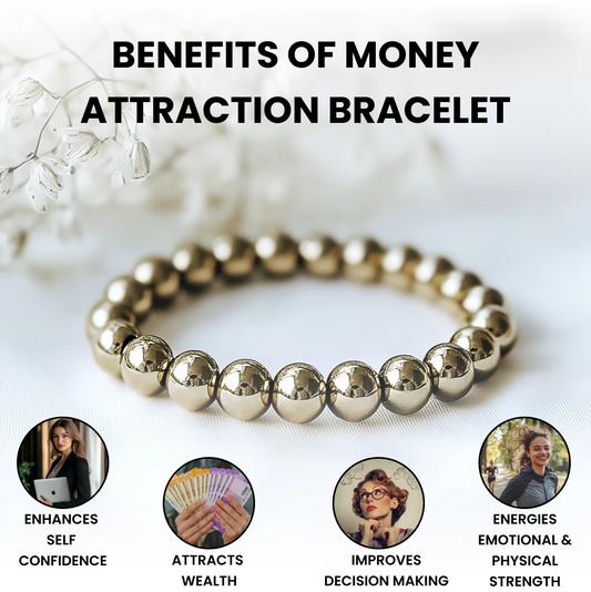 THE PYRITE MONEY MAGNET BRACELET ( IF DOES NOT WORK FULL REFUND)